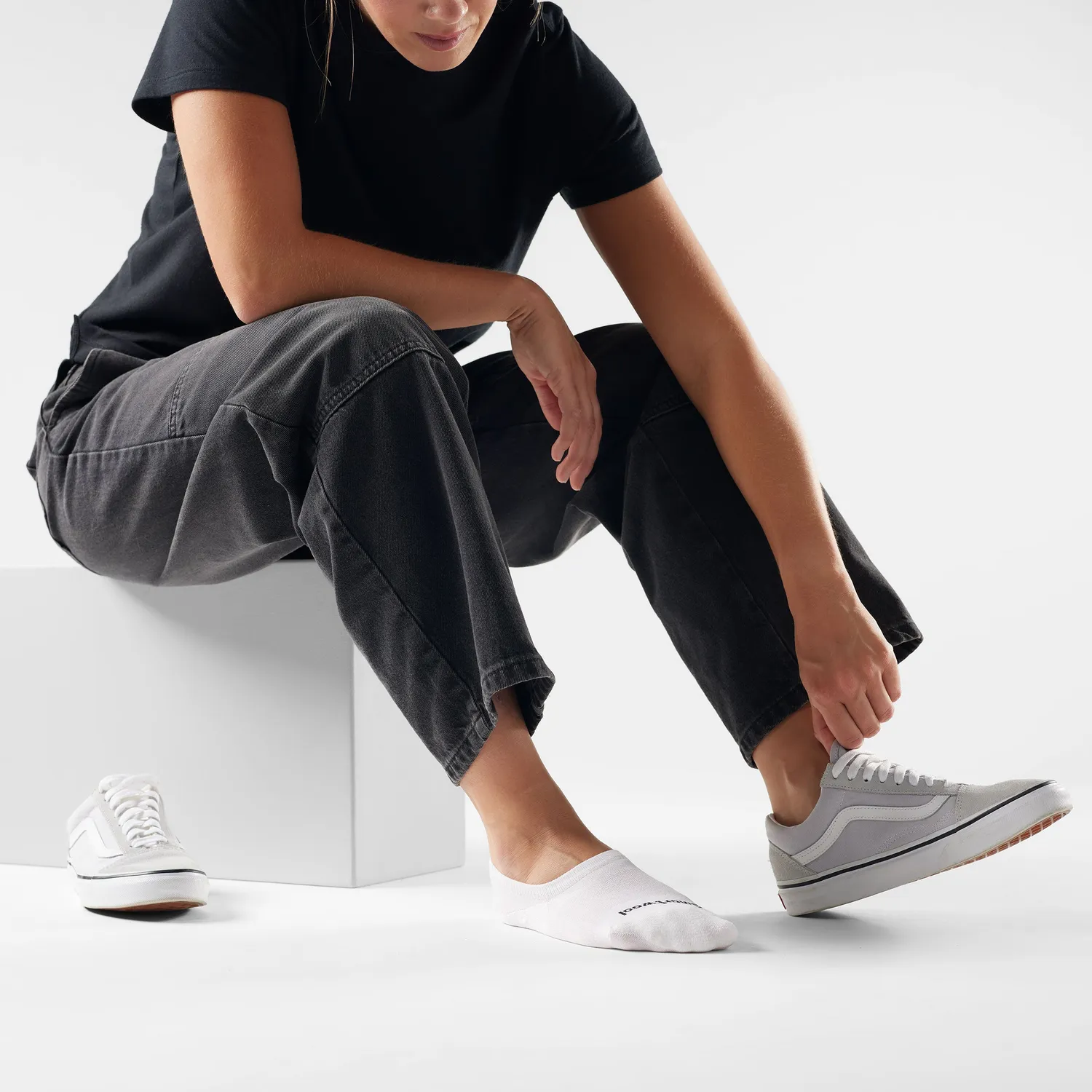 Smartwool Everyday No Show sokker hvit 3-pk merino