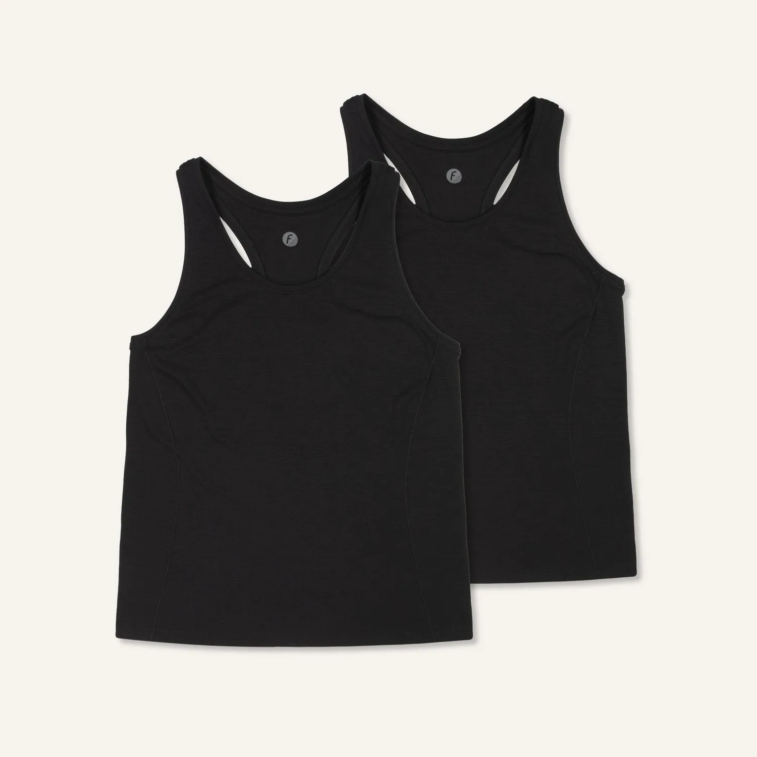 Feetures Stride Flex Performance Tank treningstopp 2-pack basics
