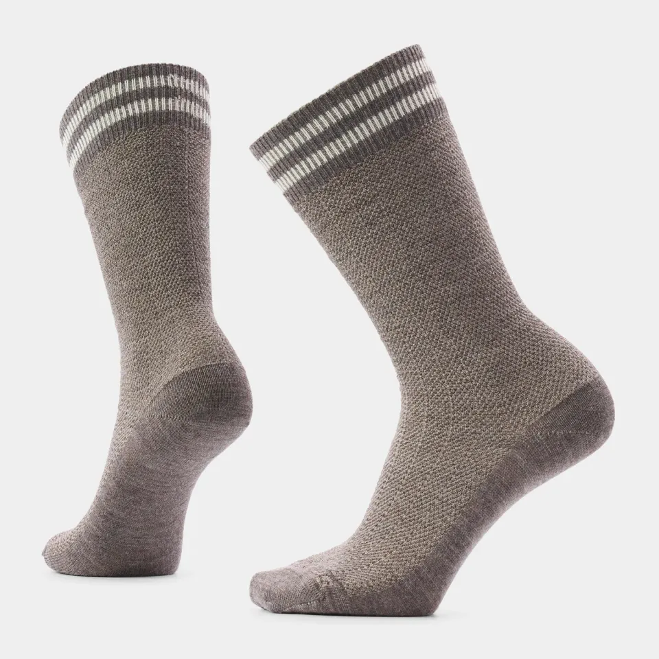 Smartwool Everyday Courtside Crew sokker Taupe ull