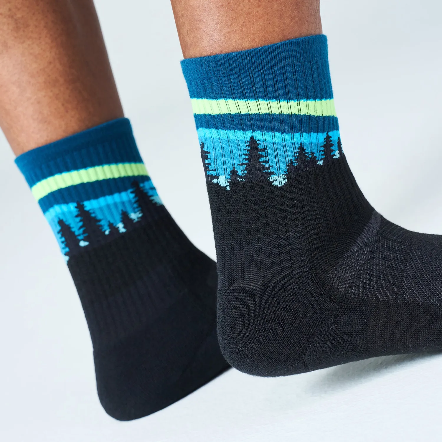 Feetures Trail Max Cushion Mini Crew løpesokker demping