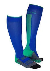 Gococo Compression Superior kompresjonssokker blå/grønn