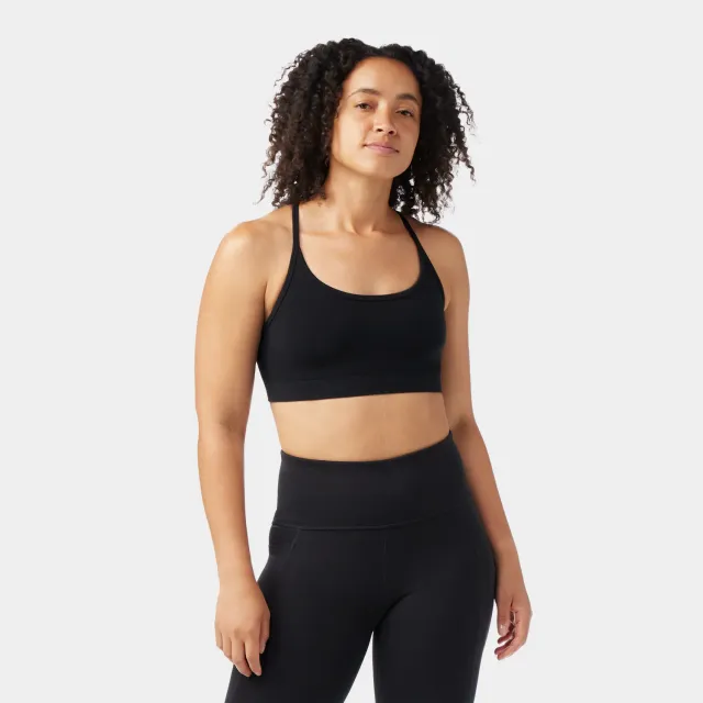 Smartwool Merino Blend bralette Black ull myk
