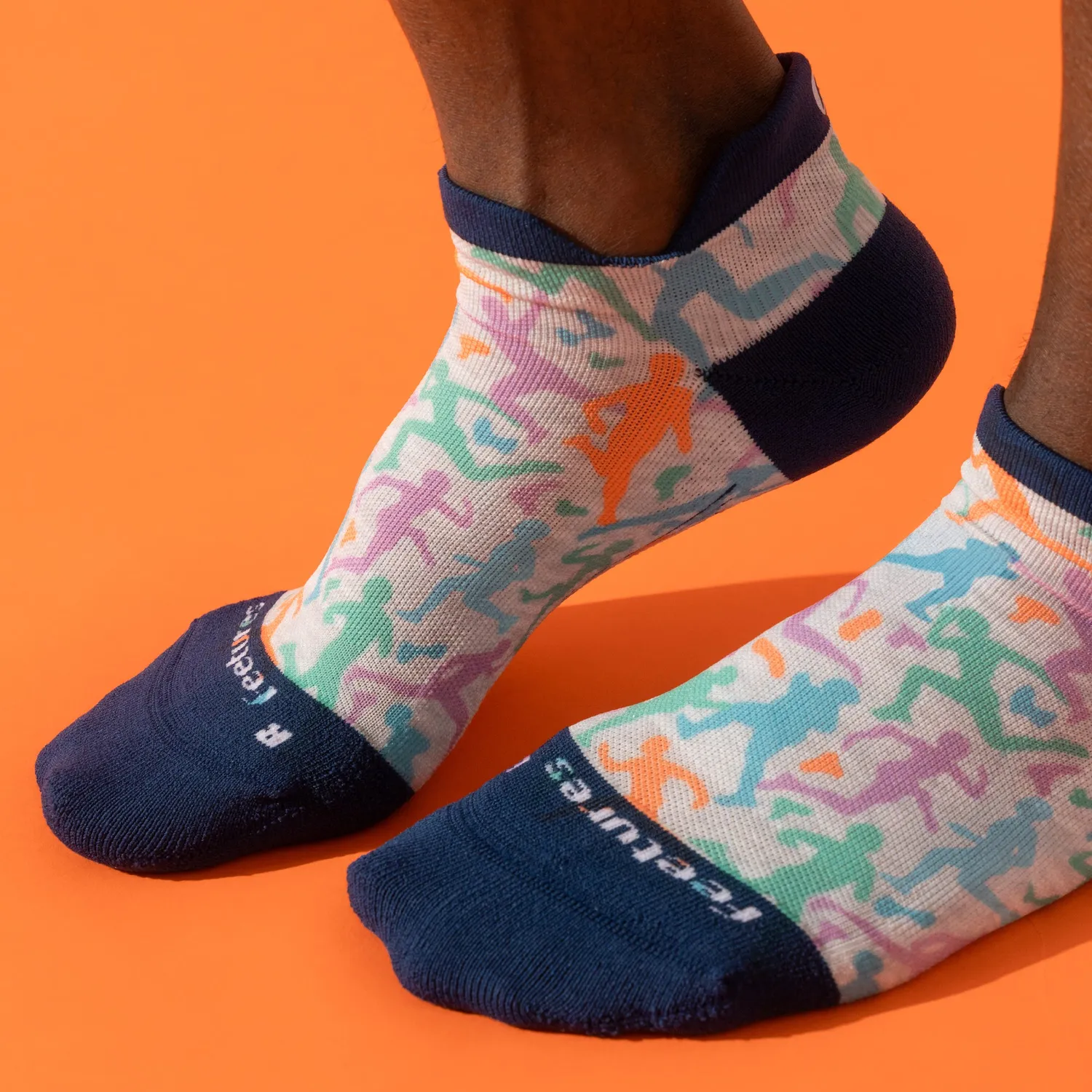 Feetures Elite Light Cushion Tab løpesokker Move as One
