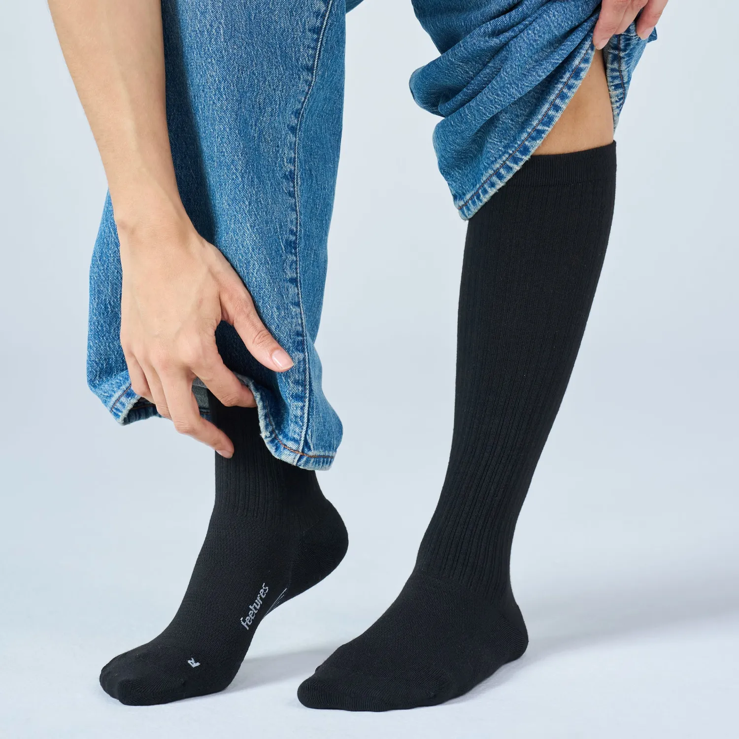 Feetures Everyday Max Cushion Knee High kompresjon 3-pk