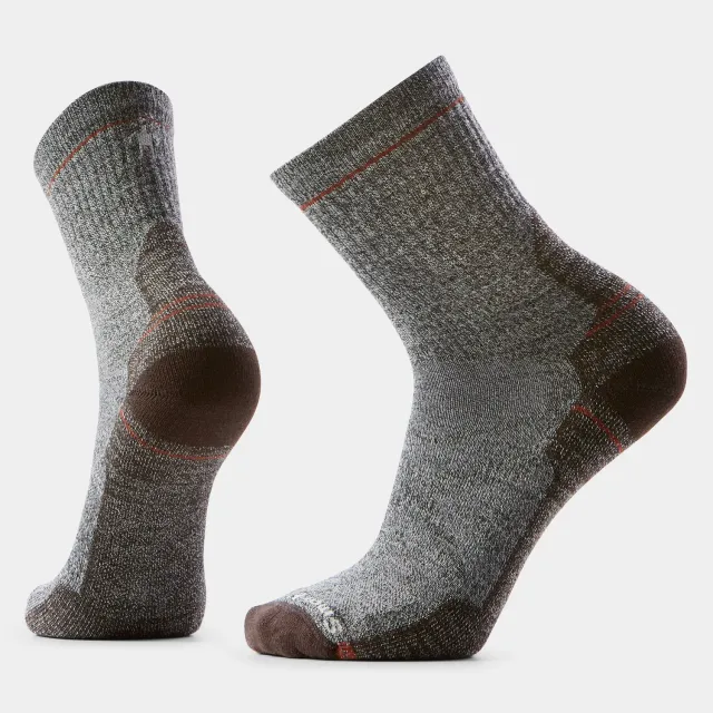 Smartwool Hike Mid Crew tursokker ash charcoal merinoull