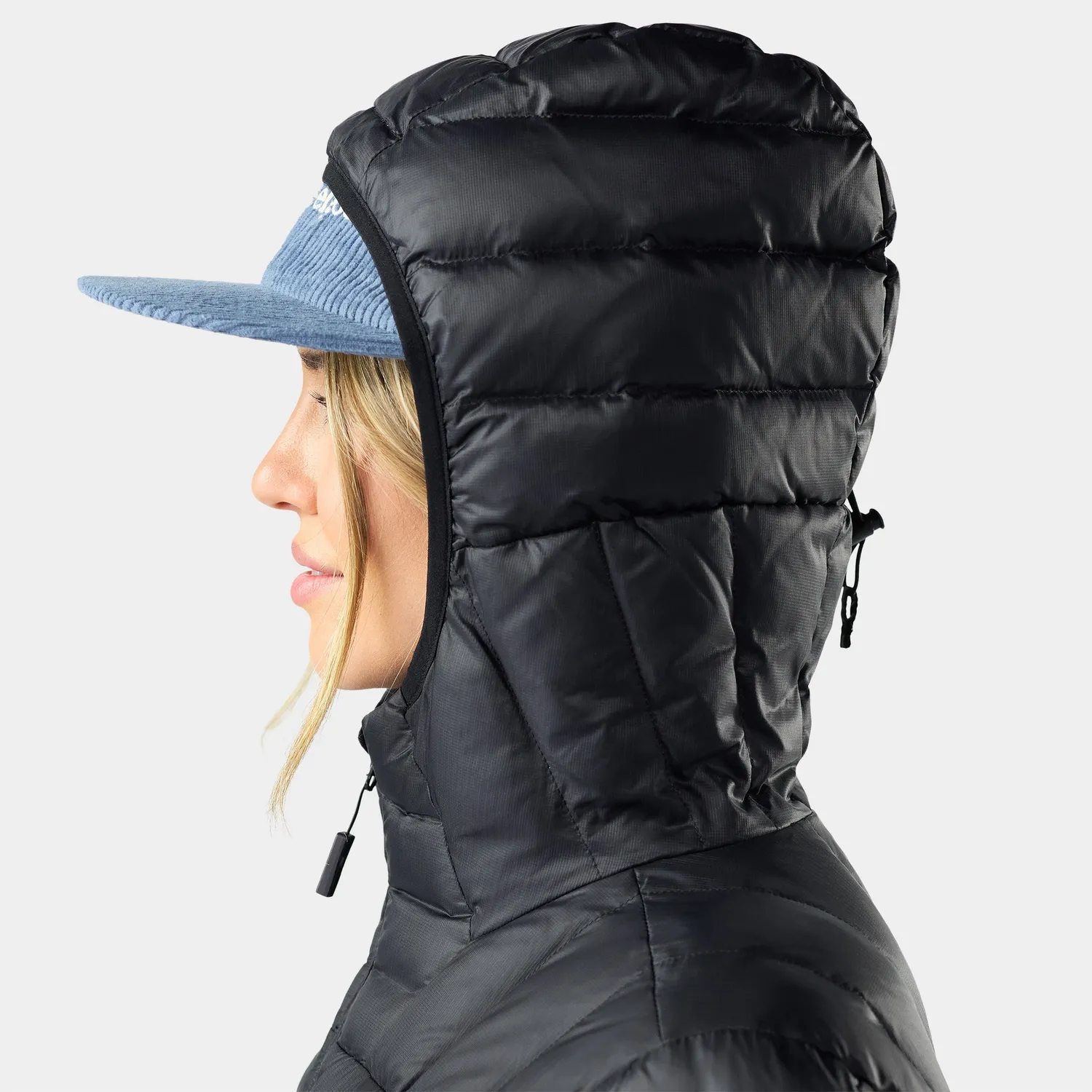 Smartwool Winterloft Hooded jakke Black dame varm