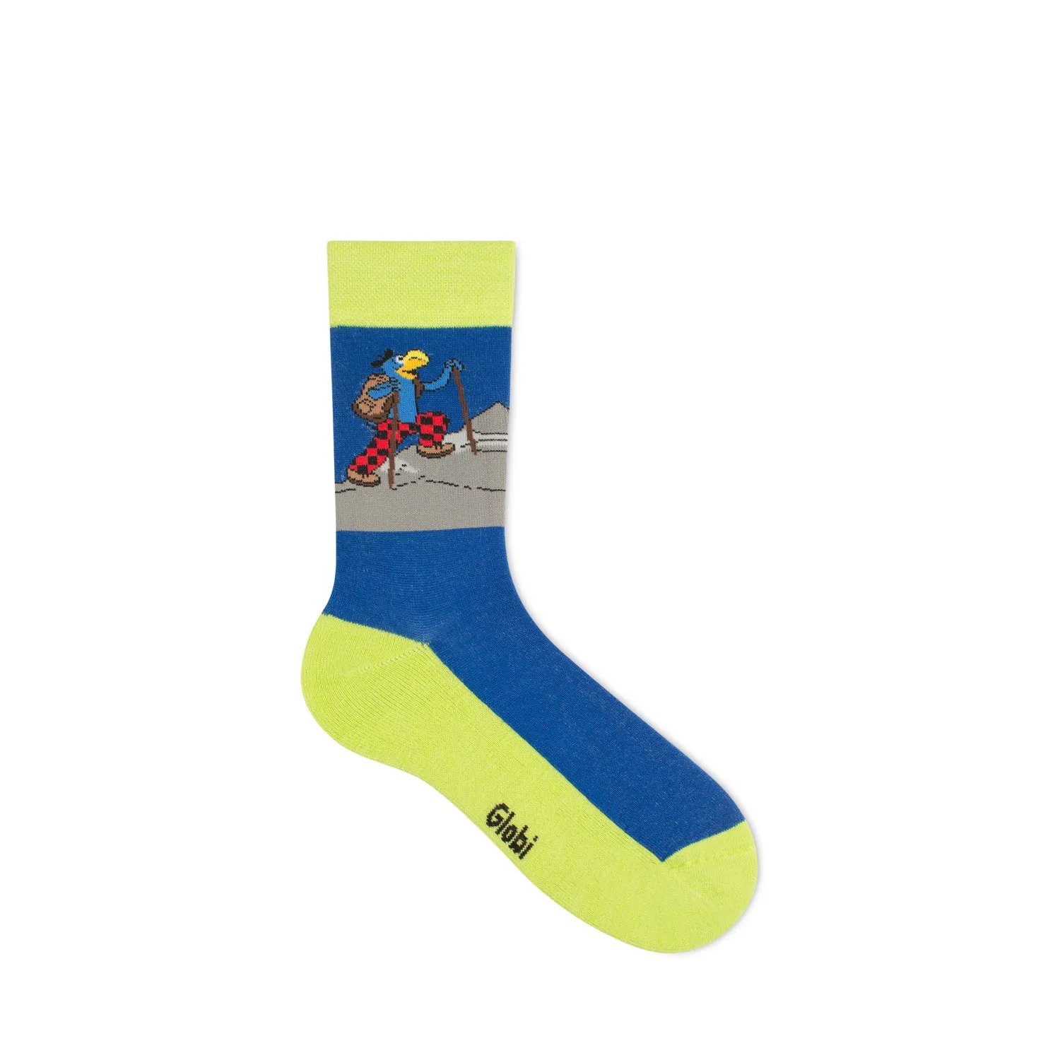 Rohner Globi Trekking 2.0 tursokker barn limette