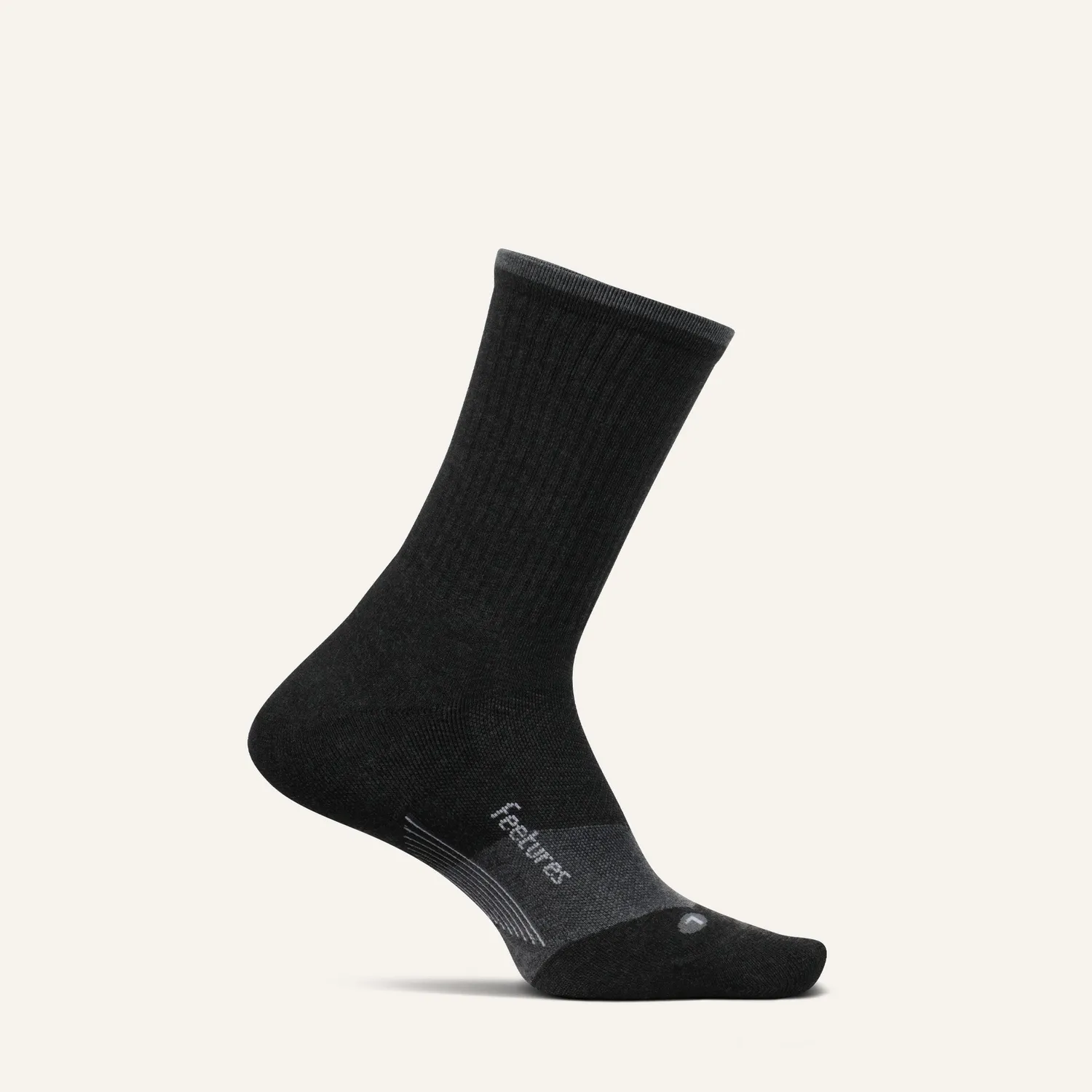 Feetures Trail Max Cushion Mini Crew sokker tectonic navy