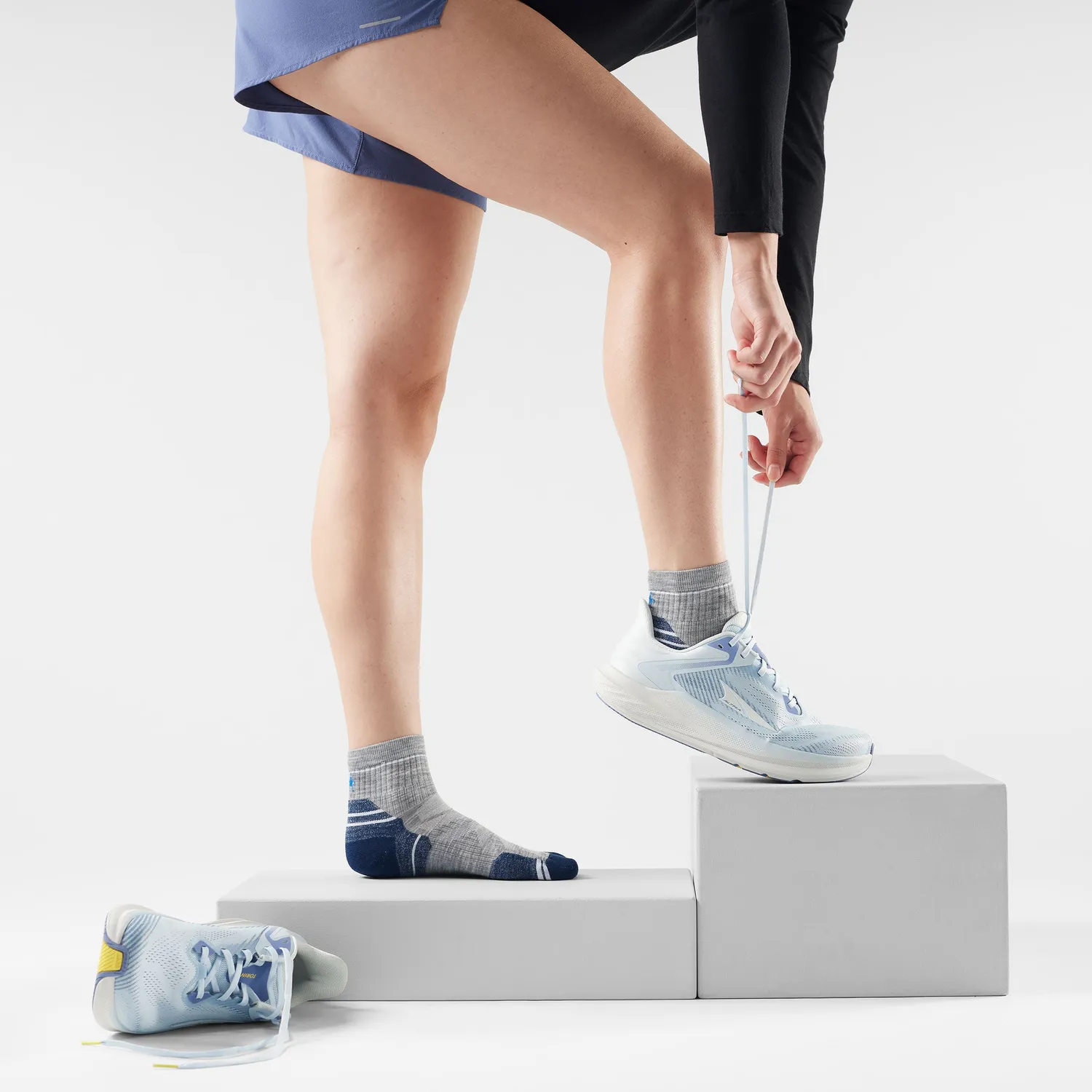 Smartwool Hike Ankle sokker Light Gray pute