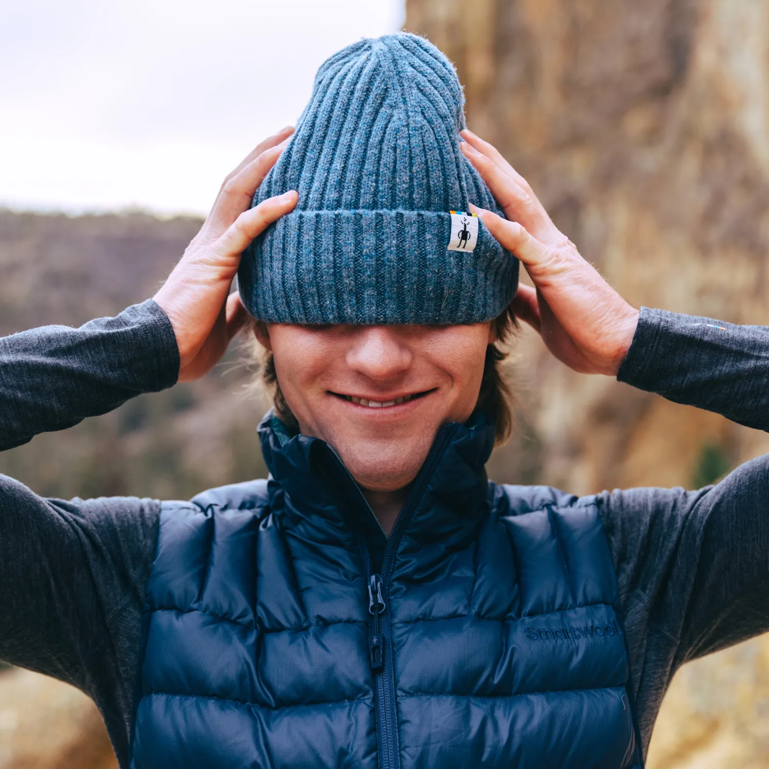 Smartwool Cuff Beanie lue Deep Navy
