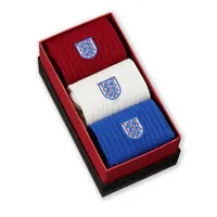 London Sock Company Pitch Side Pick sokker 3-pk England
