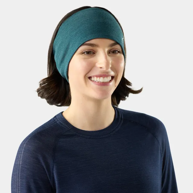 Smartwool Thermal Reversible pannebånd petrol ull