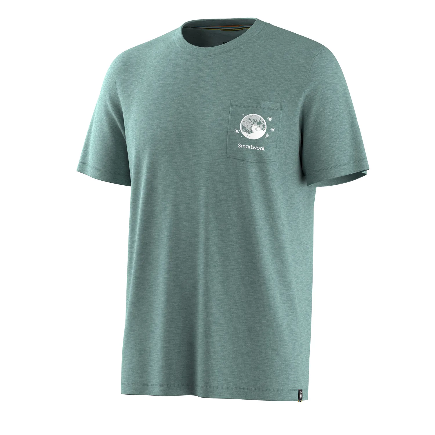 Smartwool Merino Hemp Blend Peak Pints t-skjorte grønn