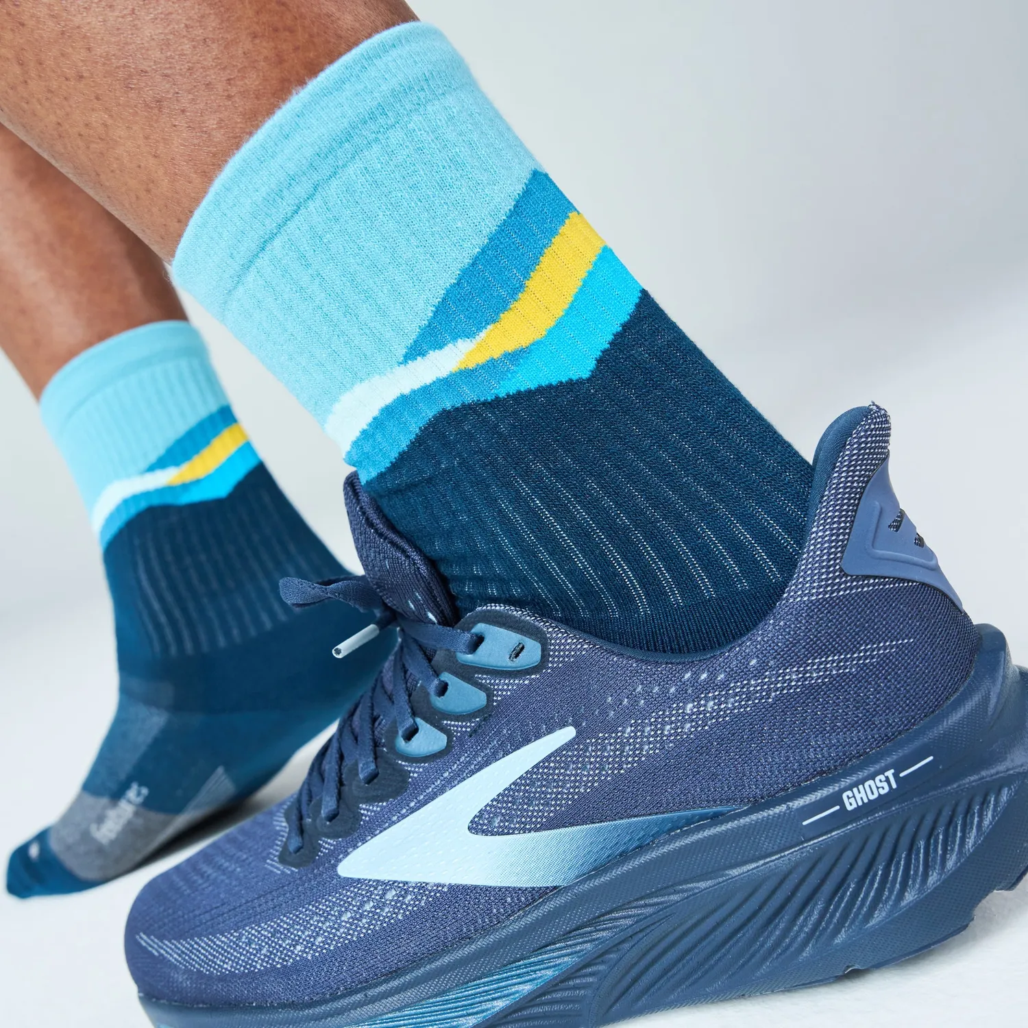 Feetures Trail Max Cushion Mini Crew løpesokker demping