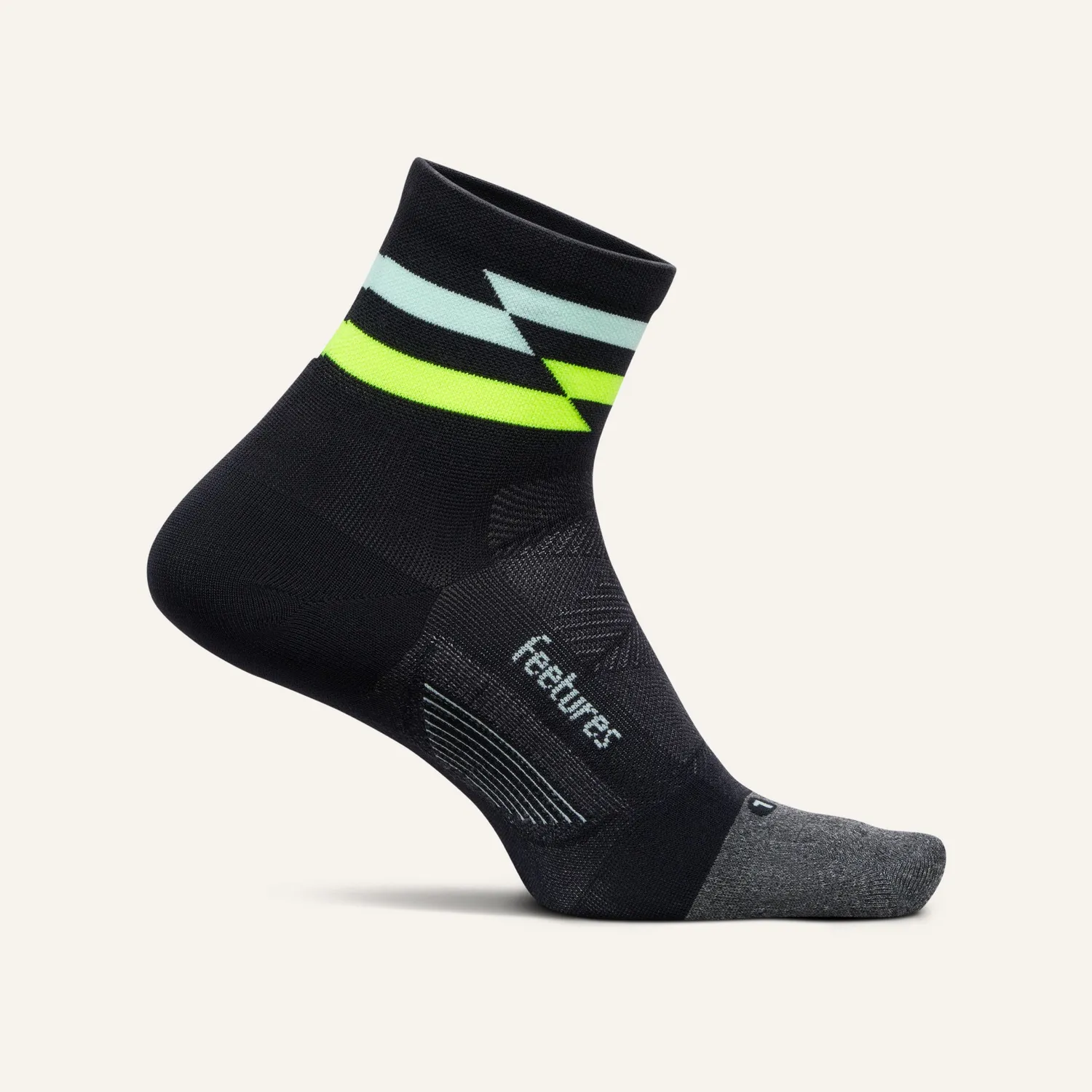 Feetures Elite Ultra Light Quarter sokker hvit