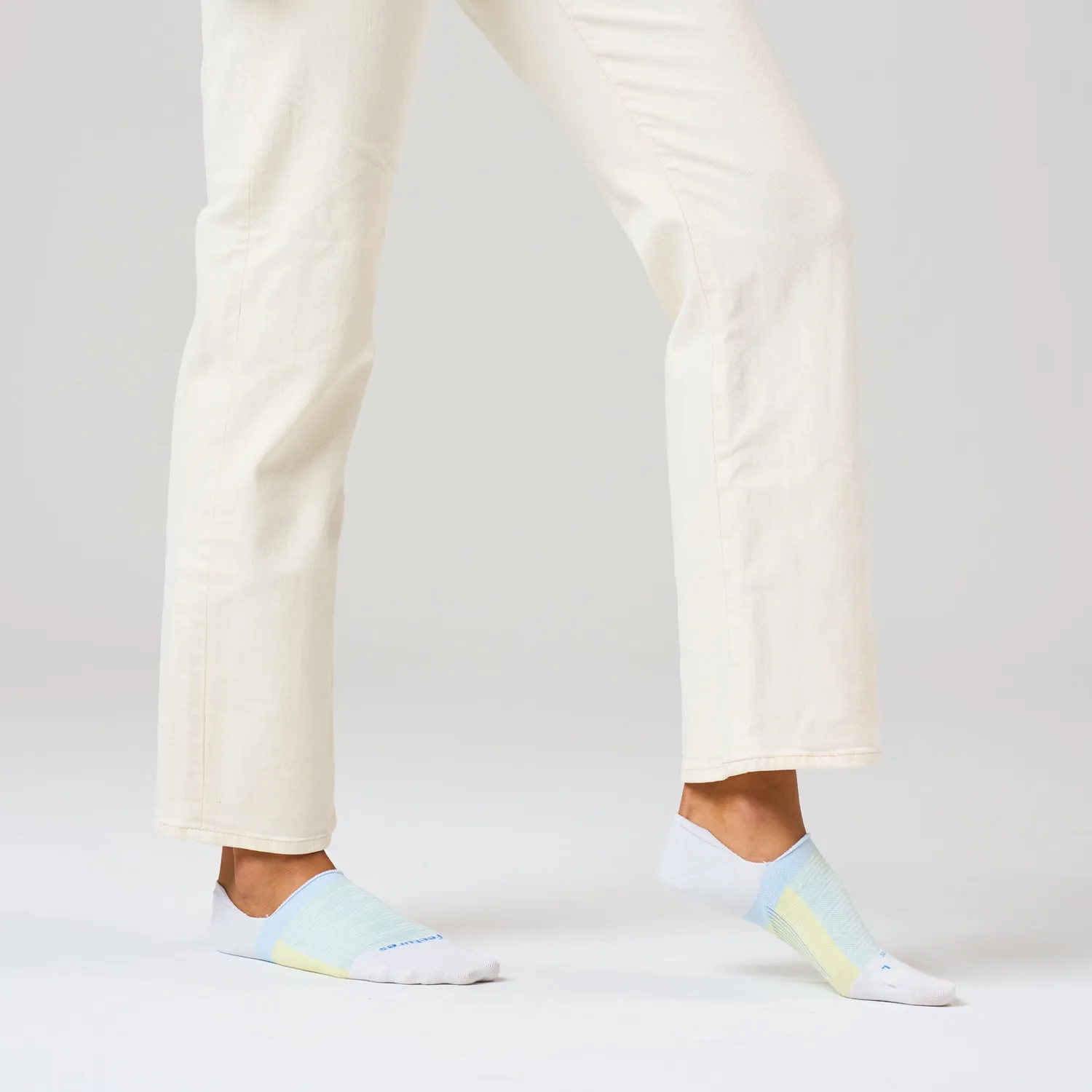 Feetures Everyday Ultra Light Invisible sokker 6-pk White usynlige