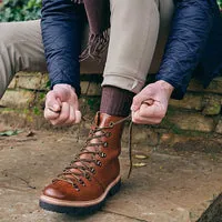 London Sock Company Simply Sartorial Brown sokker bomull 1-par
