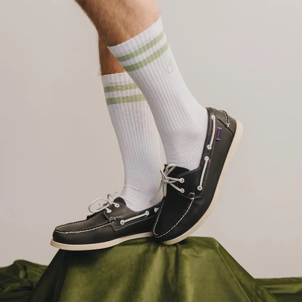 London Sock Company Retro Pastels II sokker 3-pakning hvit