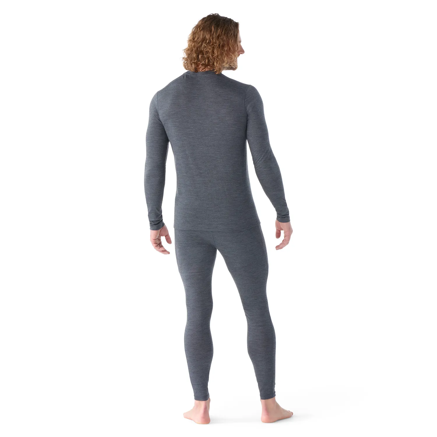 Smartwool Classic All-Season Merino Base Layer ulltrøye Iron Heather