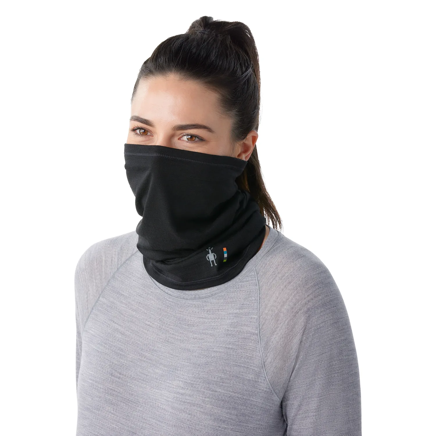 Smartwool Merino Neck Gaiter halsvarmer svart myk ull