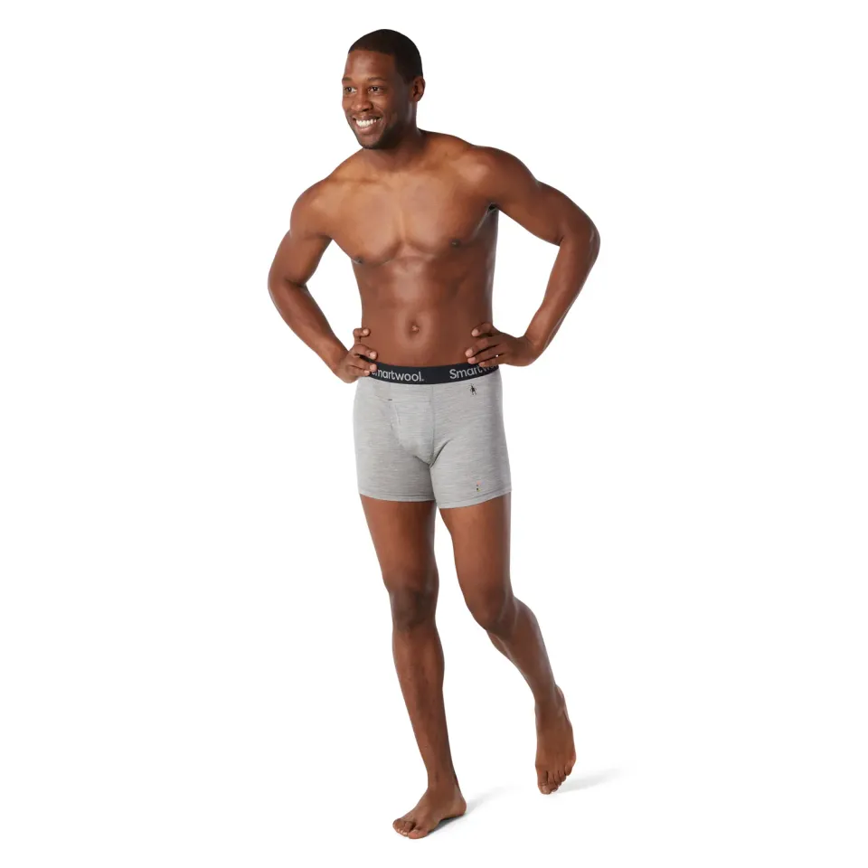 Smartwool Merino Boxer Brief boxershorts herre grå ull