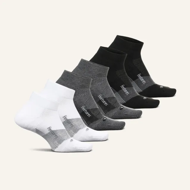 Feetures Elite Golf Max Cushion Low Cut sokker 6-pk tykk