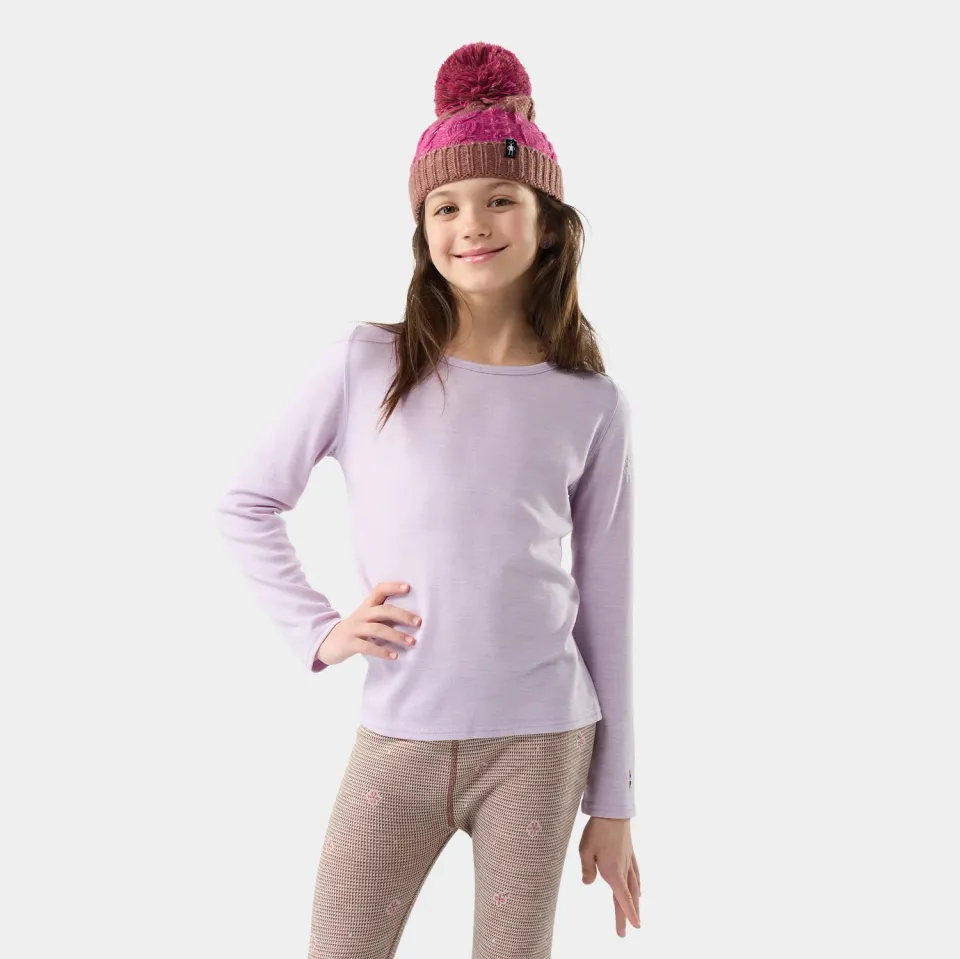 Smartwool Classic Thermal Crew ulltrøye Lavender Sky