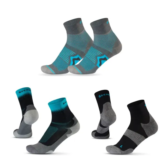 Gococo Trail Run Essentials løpesokker 4-pakk terreng