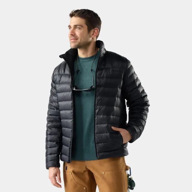 Smartwool Winterloft jakke black resirkulert dun