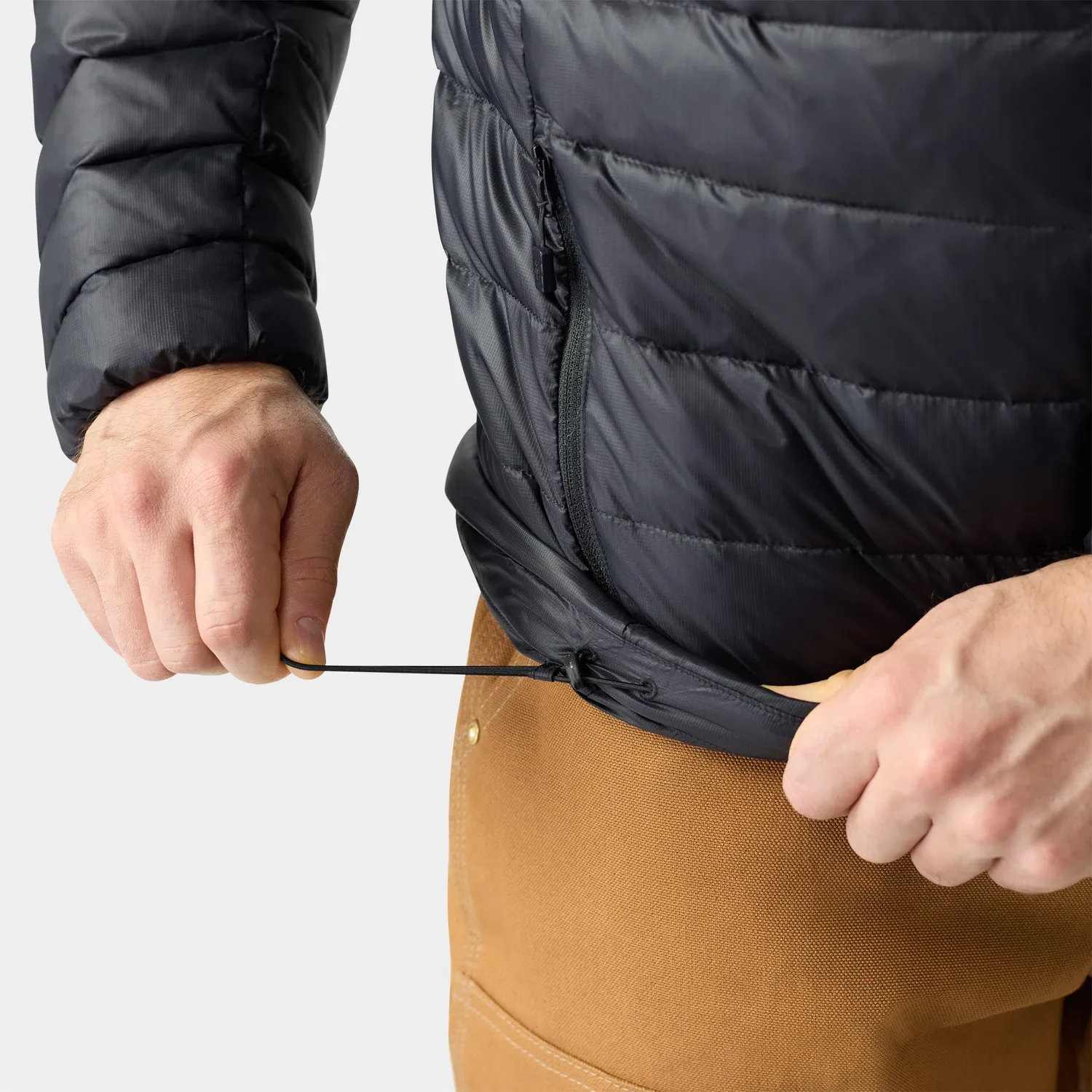 Smartwool Winterloft jakke black resirkulert dun