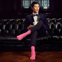 London Sock Company Simply Colourful herresokker 6-pakk bomull