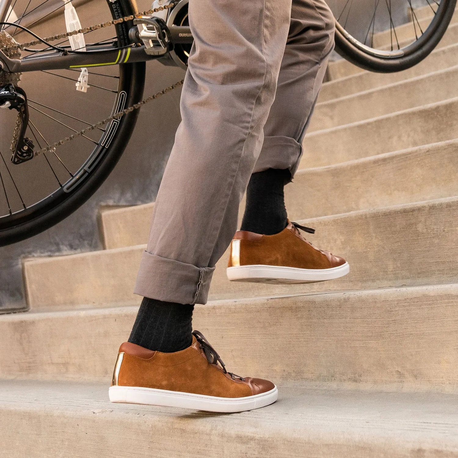 Feetures Everyday Ultra Light Crew Wide Rib sokker svart herre