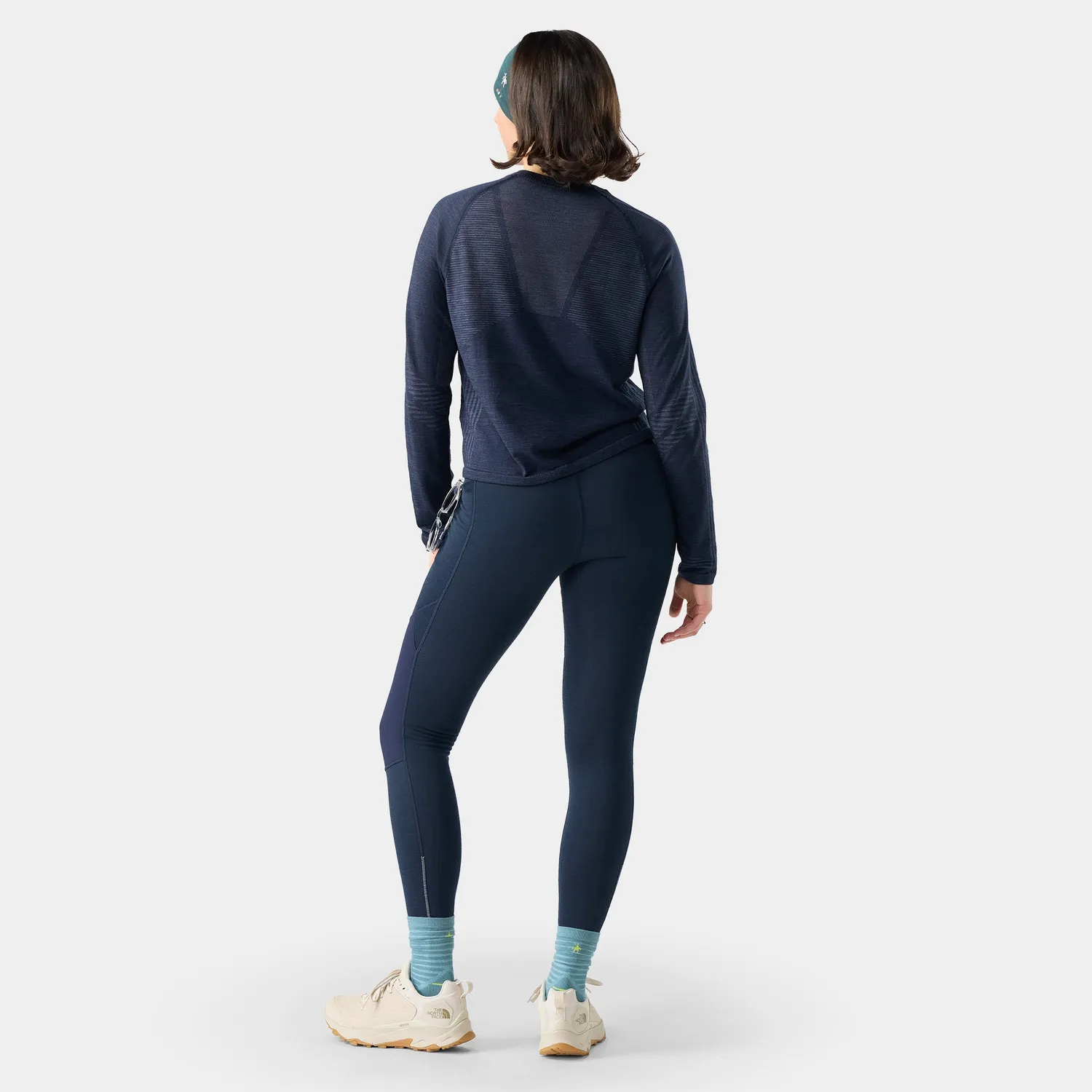 Smartwool Intraknit Seamless langermet trøye Deep Navy merino