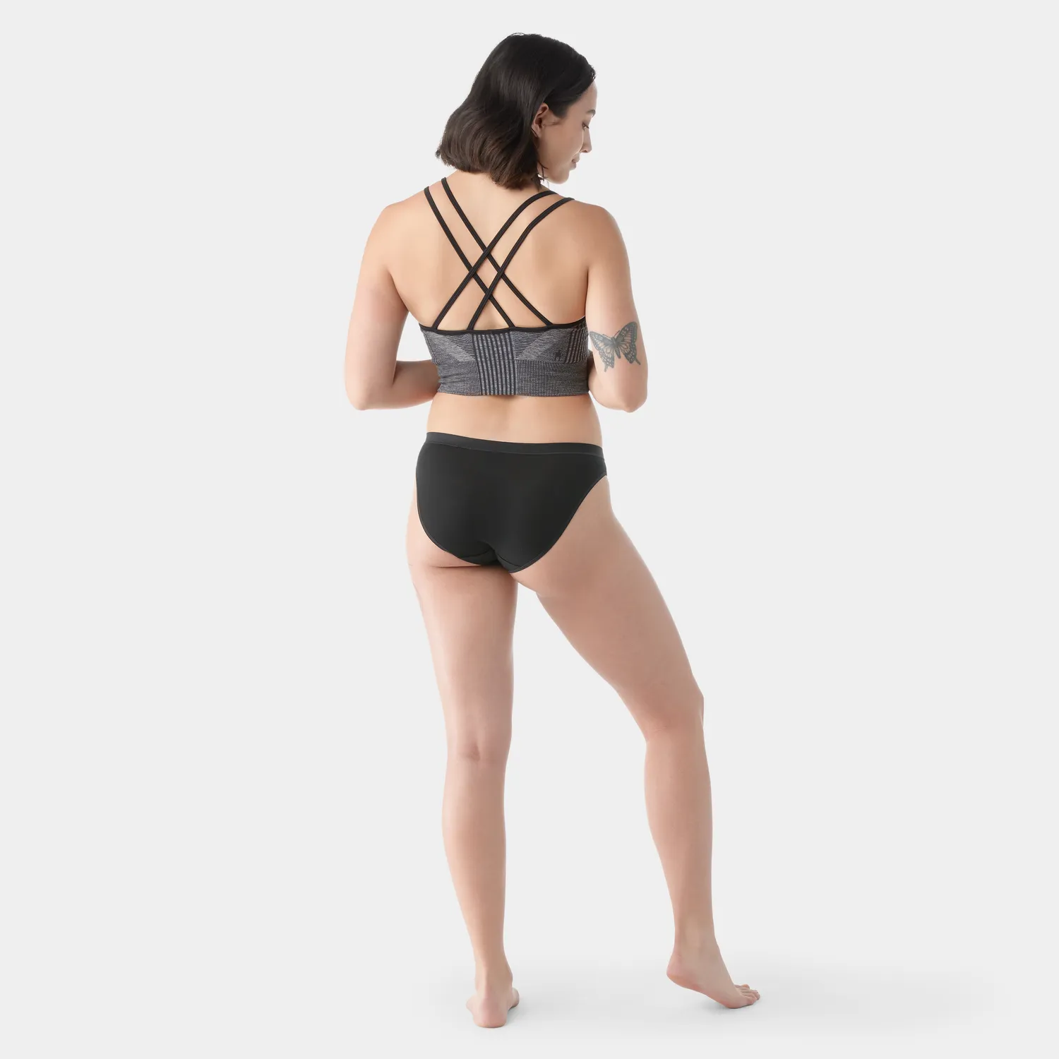 Smartwool Everyday Merino Bikini truse svart pustende