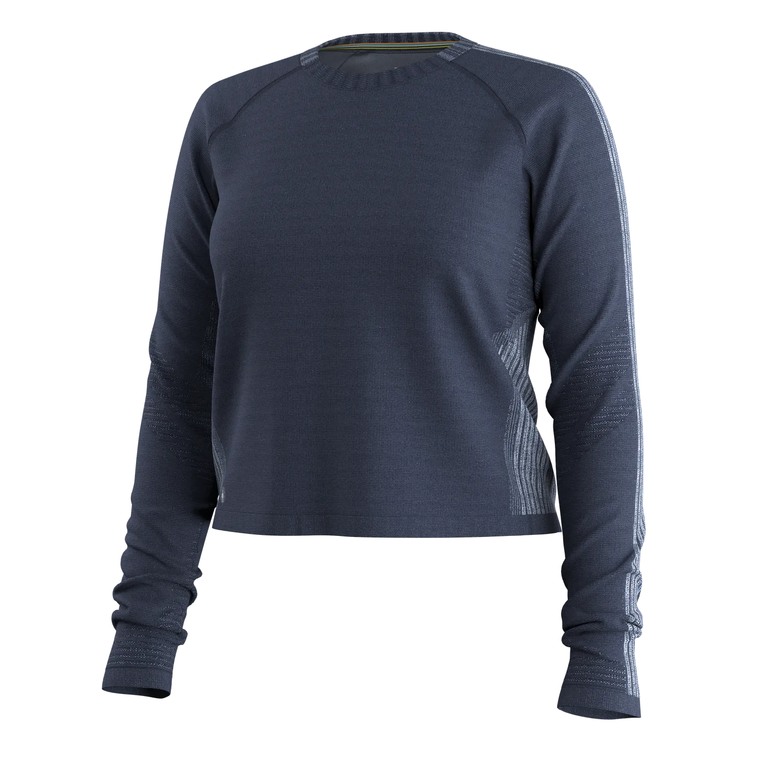 Smartwool Intraknit Seamless langermet trøye Deep Navy merino