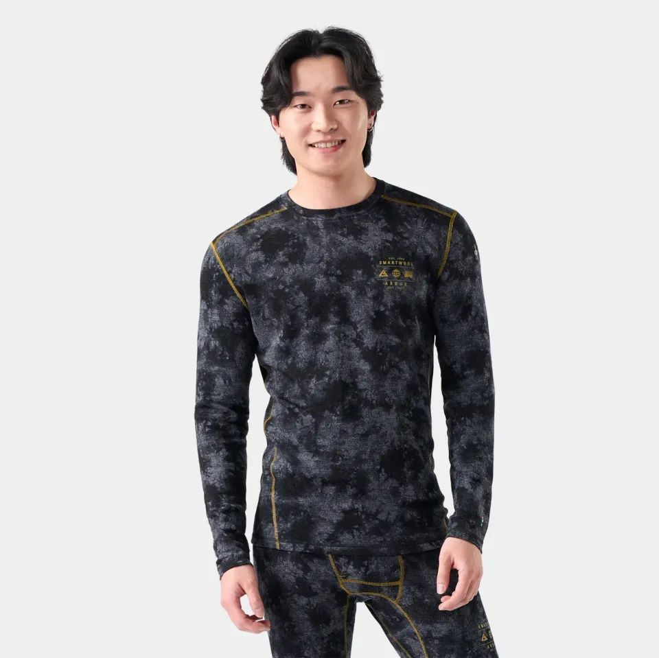 Smartwool Classic Thermal Crew superundertøy svart ull