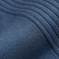 London Sock Company Dash of Class Navy sokker 6-pak blå
