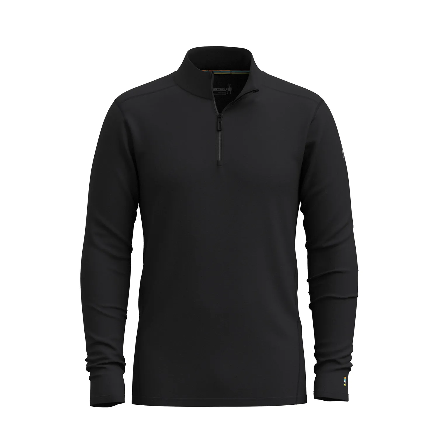 Smartwool Classic All-Season 1/4 Zip ulltrøye Black herre