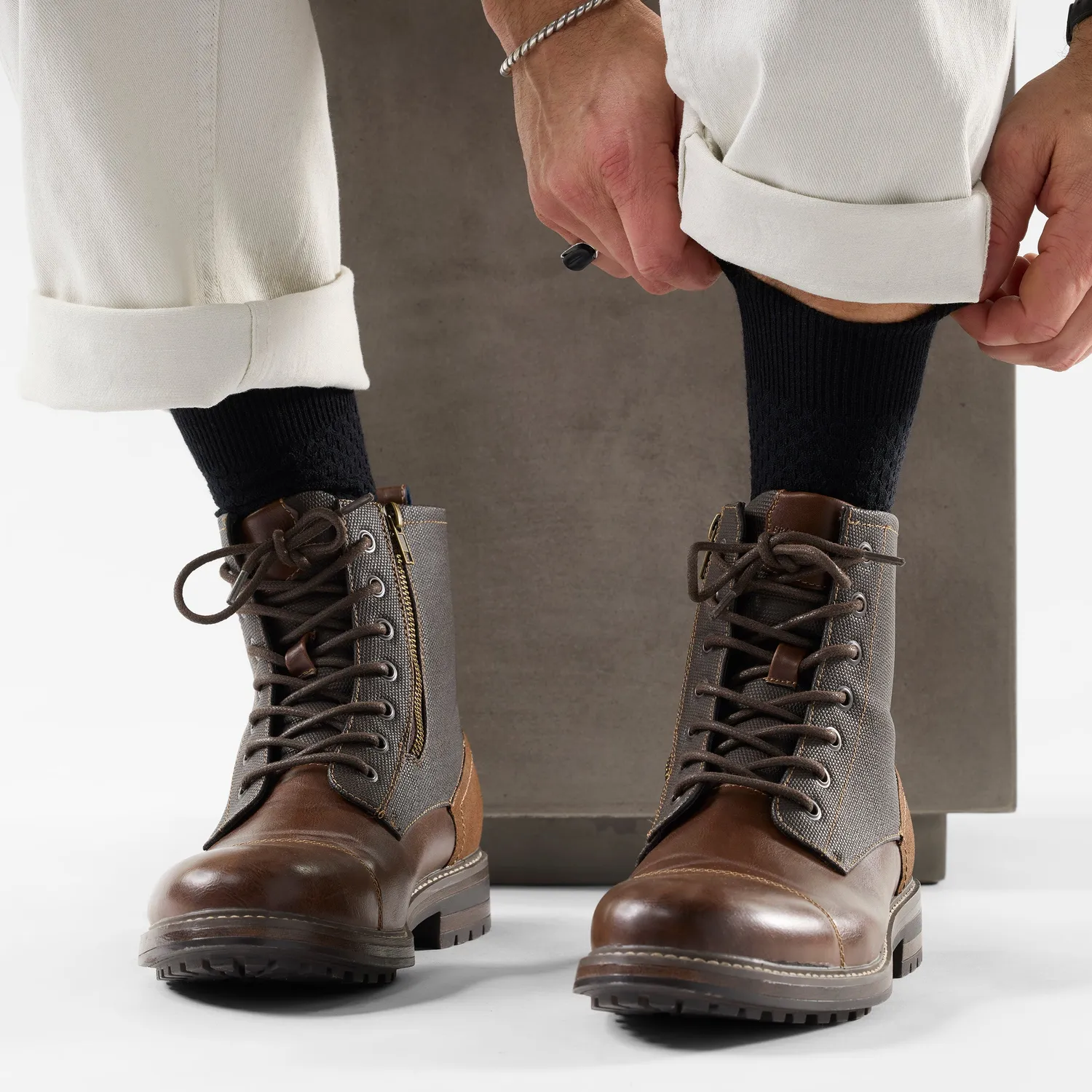 Smartwool Everyday Basketweave crew sokker svart ull