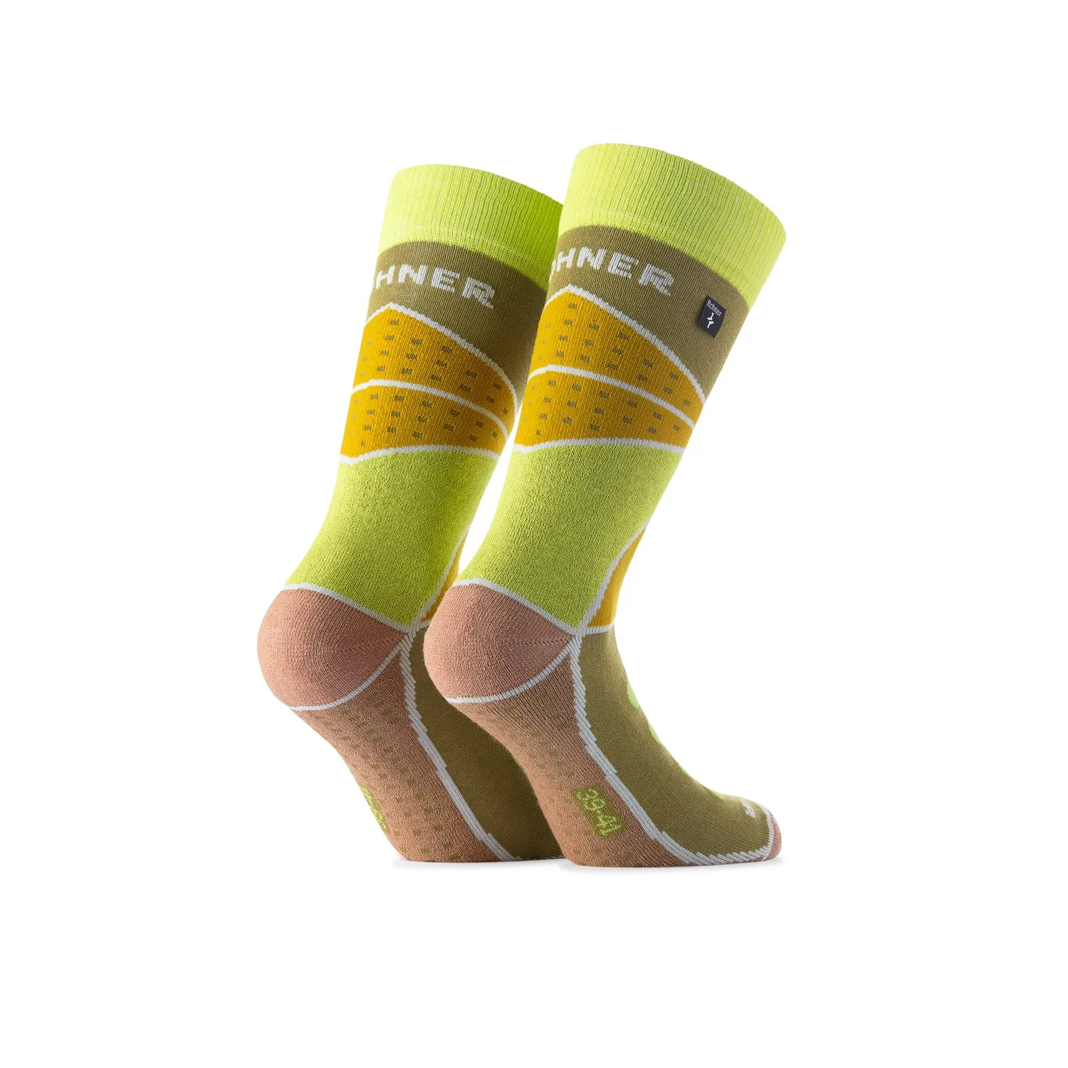 Rohner Copper Trek l/r tursokker khaki antibakteriell