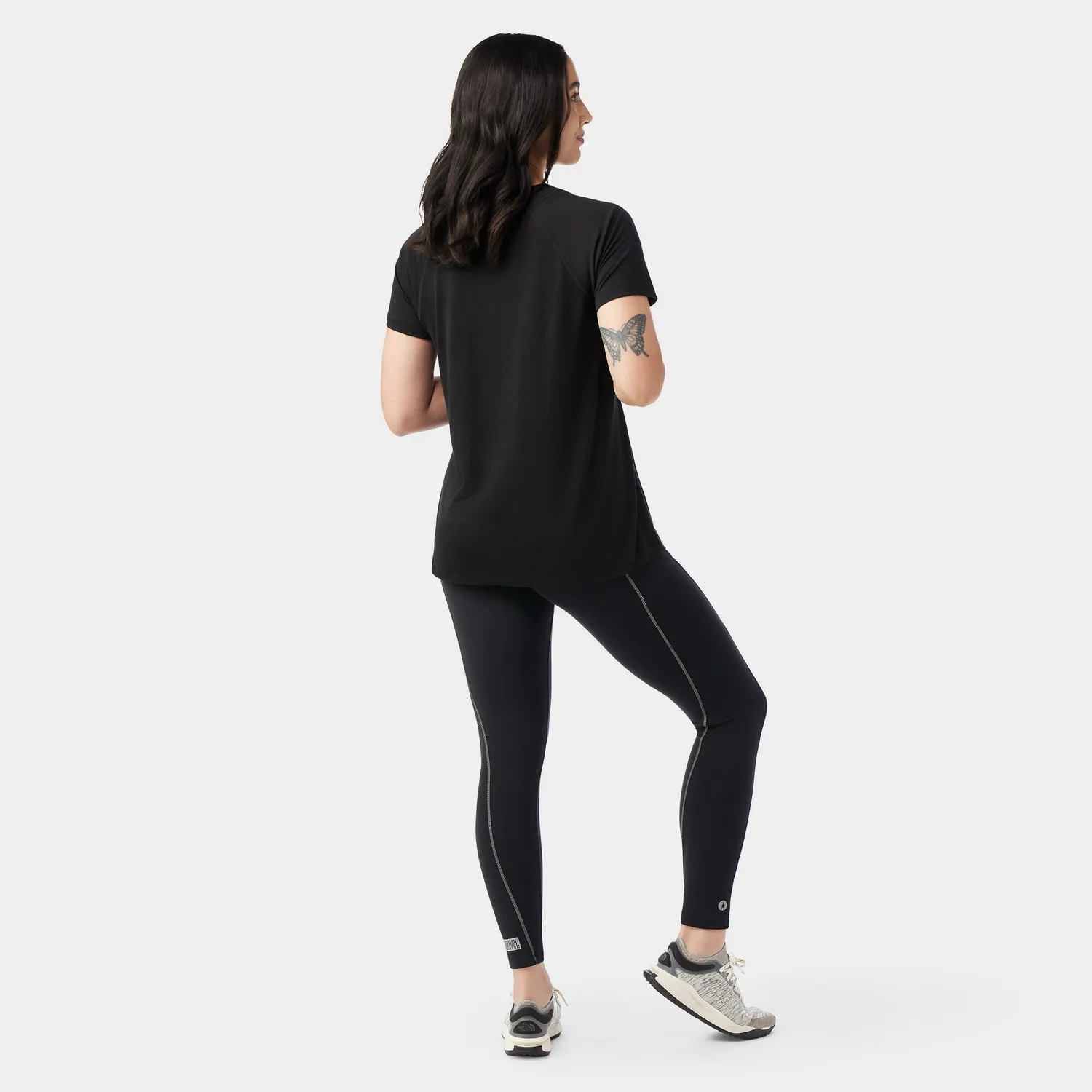 Smartwool Active Ultralite Short Sleeve t-skjorte svart merino