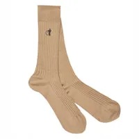 London Sock Company Simply Sartorial Brown sokker bomull 1-par