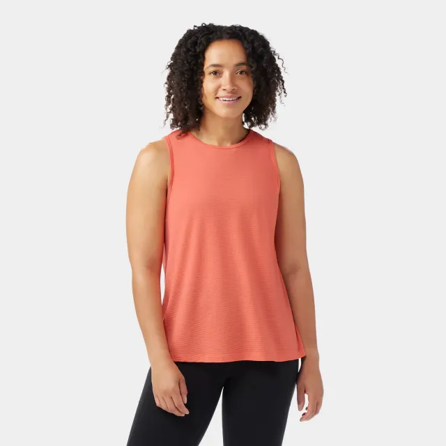 Smartwool Active Mesh High Neck treningstopp coral reef
