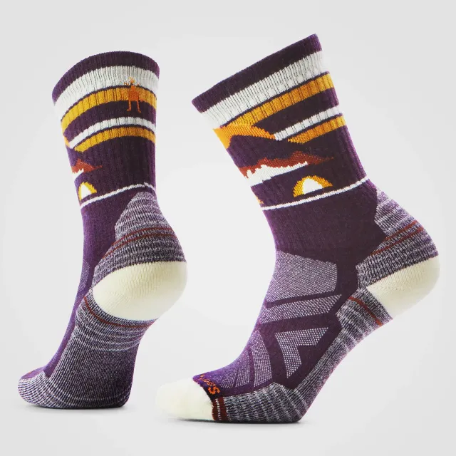 Smartwool Hike Mountain Moon tursokk purple iris