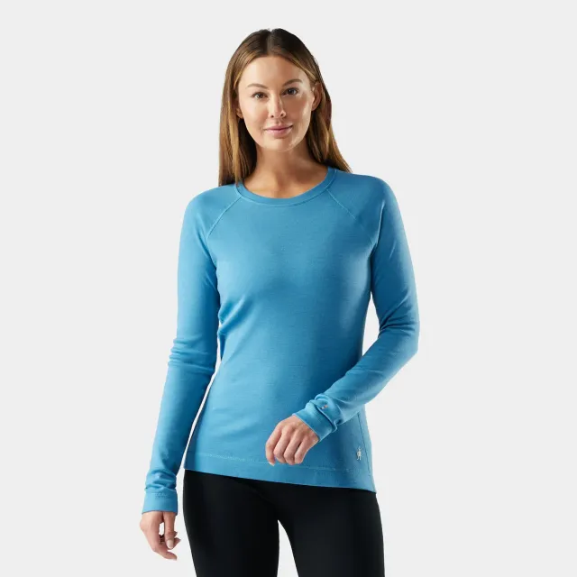 Smartwool Classic Thermal Crew ullgenser Mineral Blue Heather