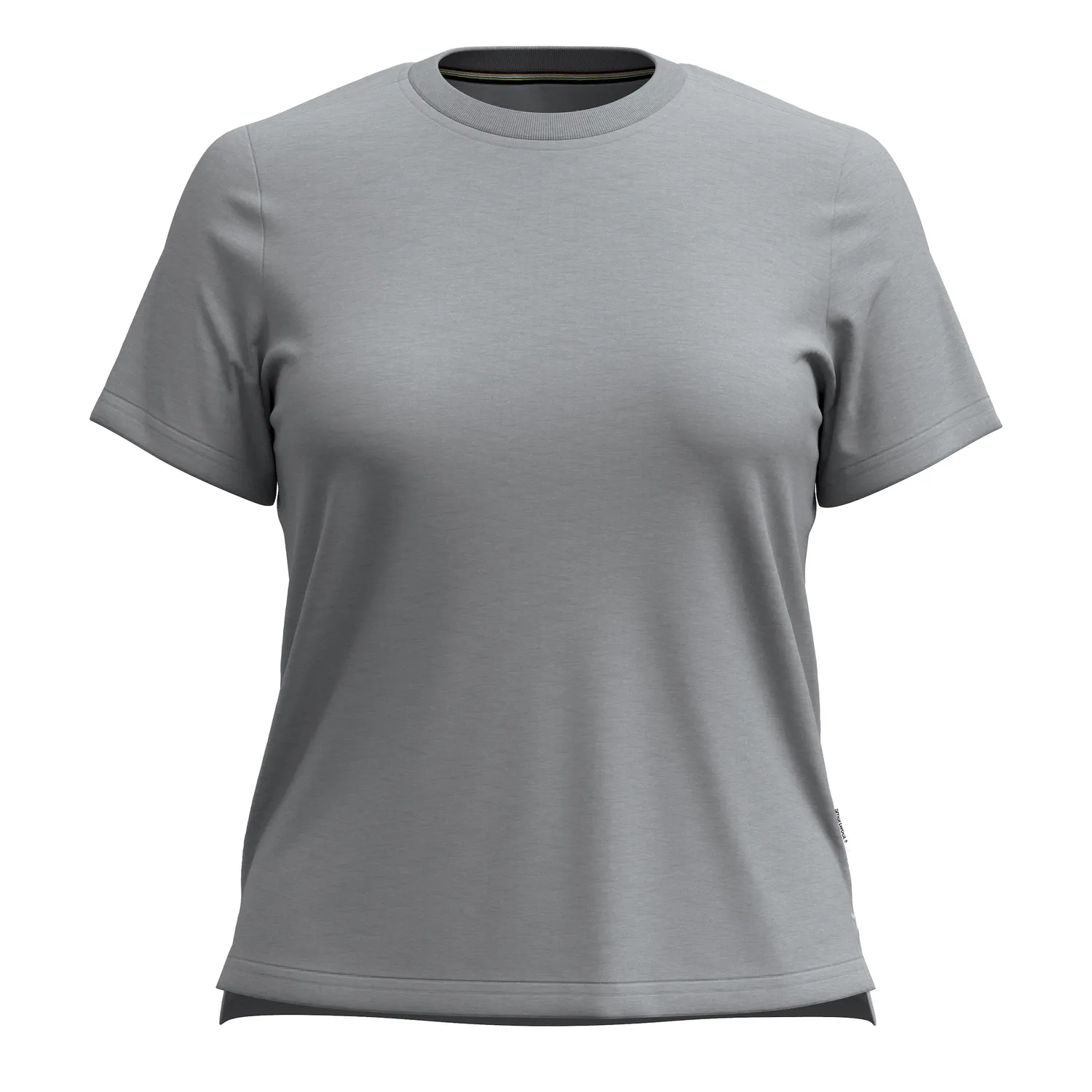 Smartwool Perfect Crew t-skjorte lysegrå merino