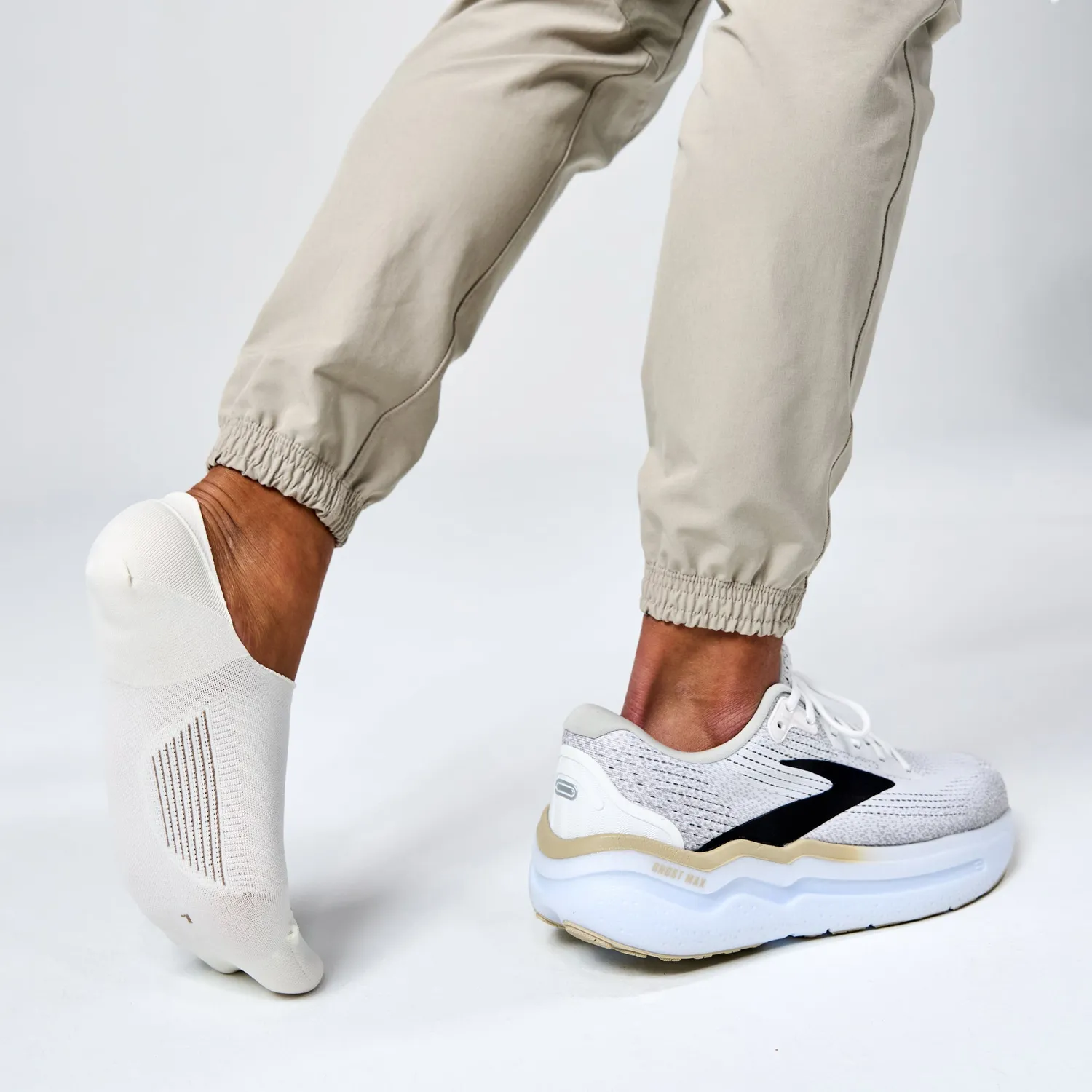 Feetures Elite Ultra Light Invisible sokker hvite