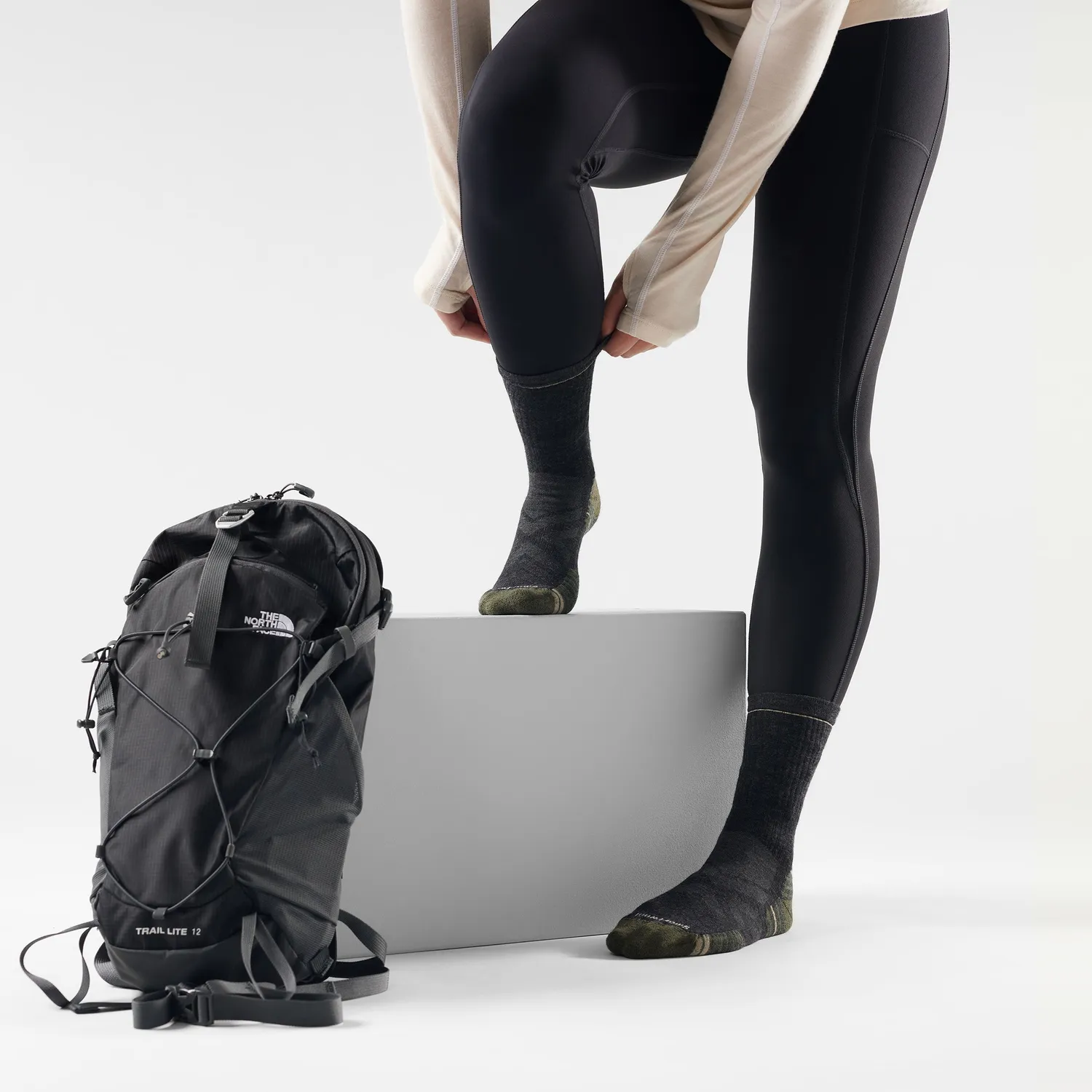 Smartwool Hike Mid Crew sokker grå ull