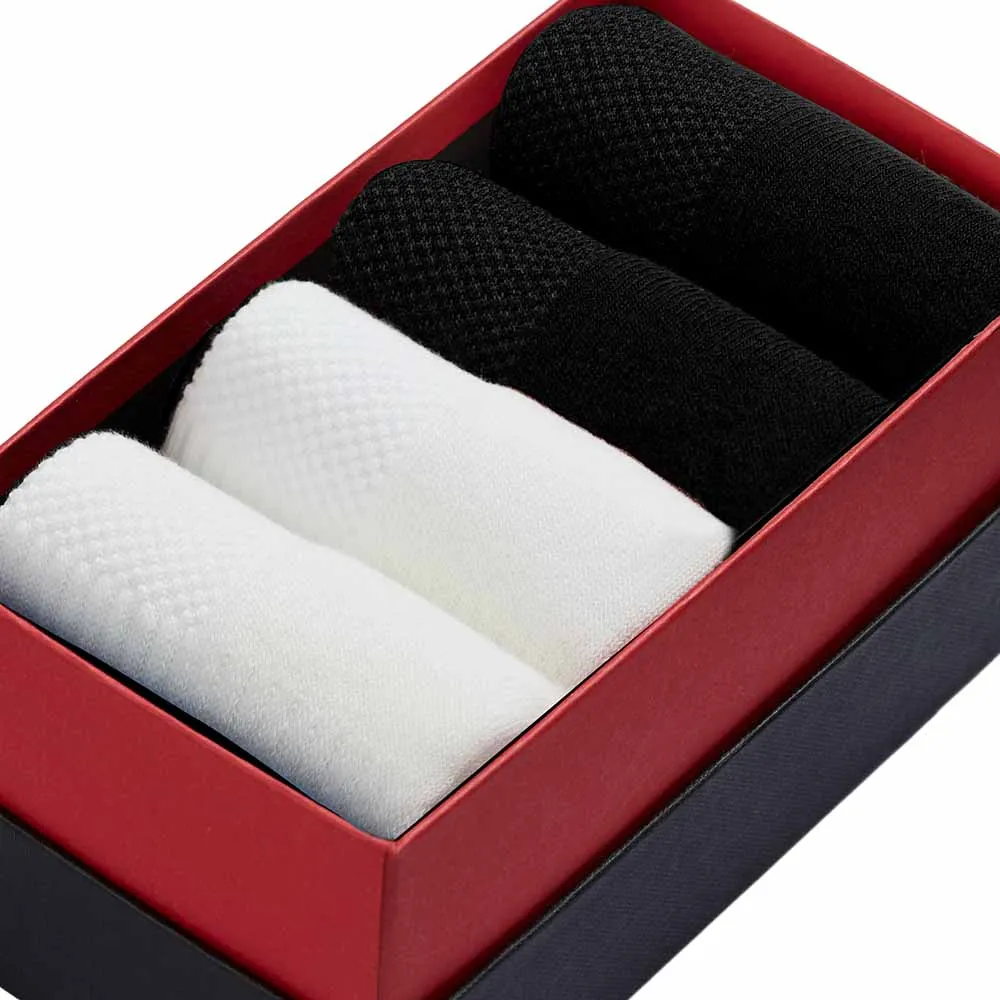 London Sock Company Simply Active Ankle sokker 4-pack hvit