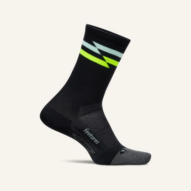 Feetures Elite Ultra Light Mini Crew sokker hvit tynne